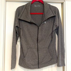 Underarmour light zip up jacket size medium